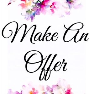 All Offers will be accepted or negotiated!!!